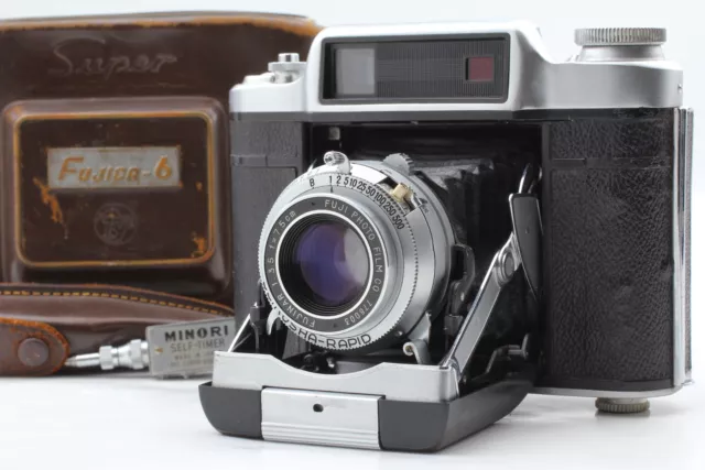 [Exc+5] Super Fujica 6 SIX 6x6 Medium Format Film Camera From JAPAN