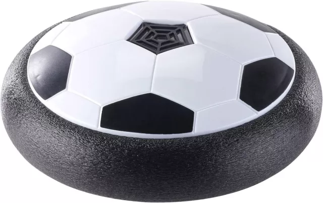 Playtastic Schwebender Luftkissen-Indoor-Fußball mit Möbelschutz und Farb-LEDs