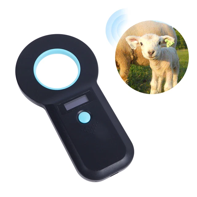 Animal Chip Reader Efficient Multifunction Portable Handheld Pet Microchip