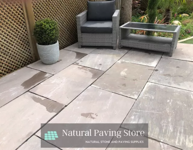 Autumn Brown | Patio Paving Slabs Indian Sandstone| 600x900| 22mm* Split Packs 2