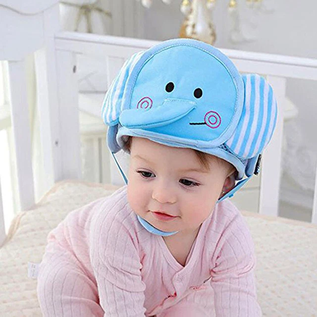 INFANT BABY TODDLER Safety Head Protection Helmet Kids Hat Headguard £