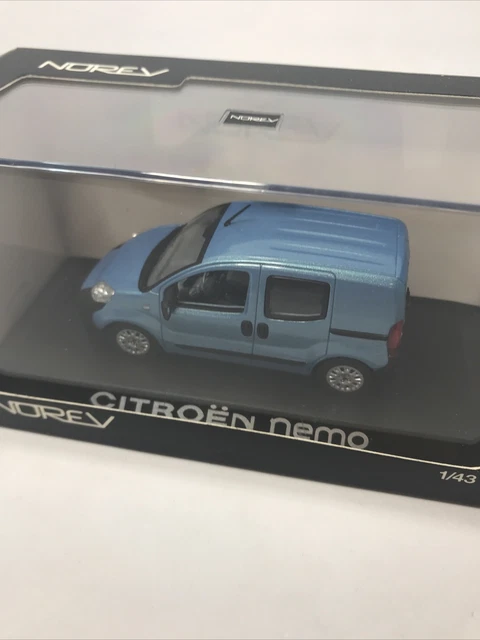CITROEN NEMO VITRée 2008 Bleu NOREV 1:43 de reference 155791