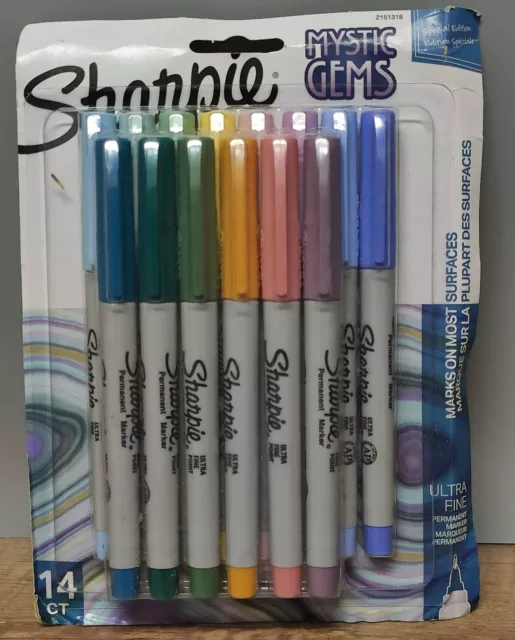 Sharpie Mystic Gens Ultra Fine Permanent Markers 14ct