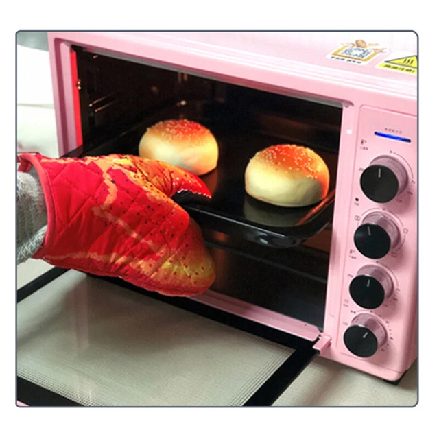 1pc 3D Crab Thickening Cotton Oven Gloves Heatproof Microwave Oven MittB.yu PF