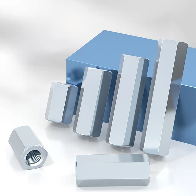 M4 M5 M6 M8 M10 M12 M14 M16 M20 M22 M24 Hex Rod Coupler Nut Coupling