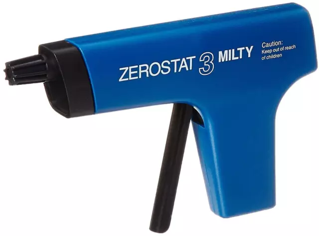 Milty Zerostat 3 Anti-Static Gun, Plastic, Blue