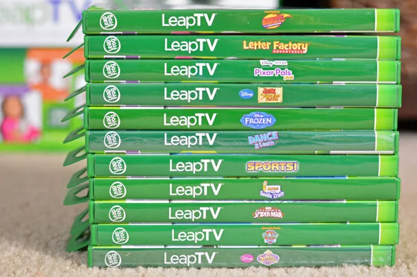 LeapFrog LeapTV Educational Games Leap TV Reading Maths Science Creativity