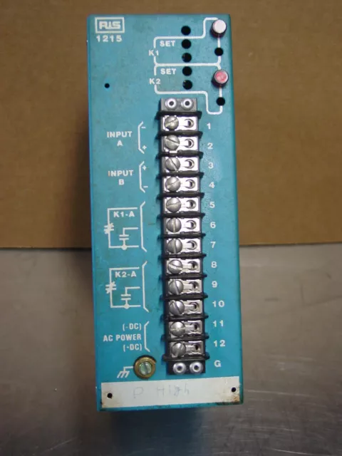 RIS Rochester Instrument Systems ET-1215 ET1215 Current Alarm