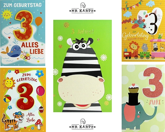 Erstaunlich 3 Jahre Kindergeburtstag Ebenbild