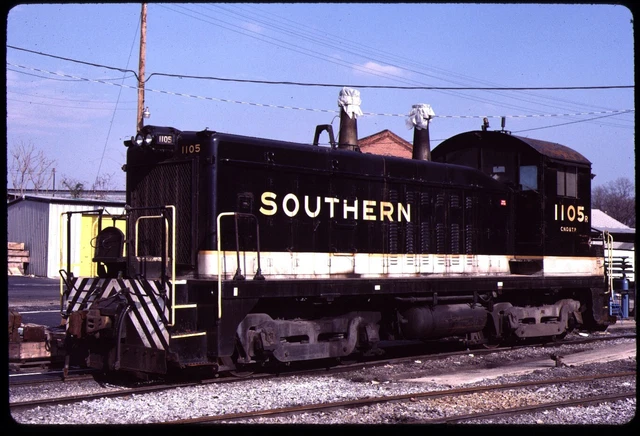 Original Slide - SOU Southern Rwy 1105 SW9 Atlanta GA 4-28-88