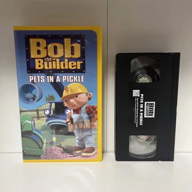 BOB THE BUILDER Pets In A Pickle VHS Very Good Condition VHS Hit ...