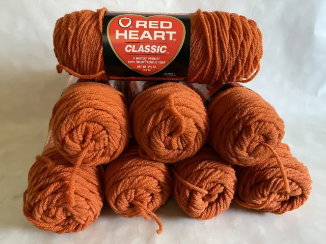 RED HEART Classic Acrylic Yarn Medium Weight #4 190 Yd Skein Pale Sage  040912