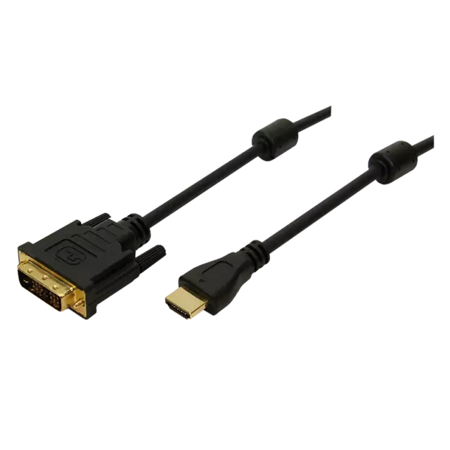 10m HDMI auf DVI-D Kabel 19pol. HDMI Stecker auf DVI-D (18+1) Stecker HDTV 1080p