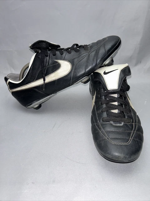 Nike Tiempo 2 Legend Air Zoom SG UK 10 2005 VINTAGE FOOTBALL BOOTS Ronaldinho