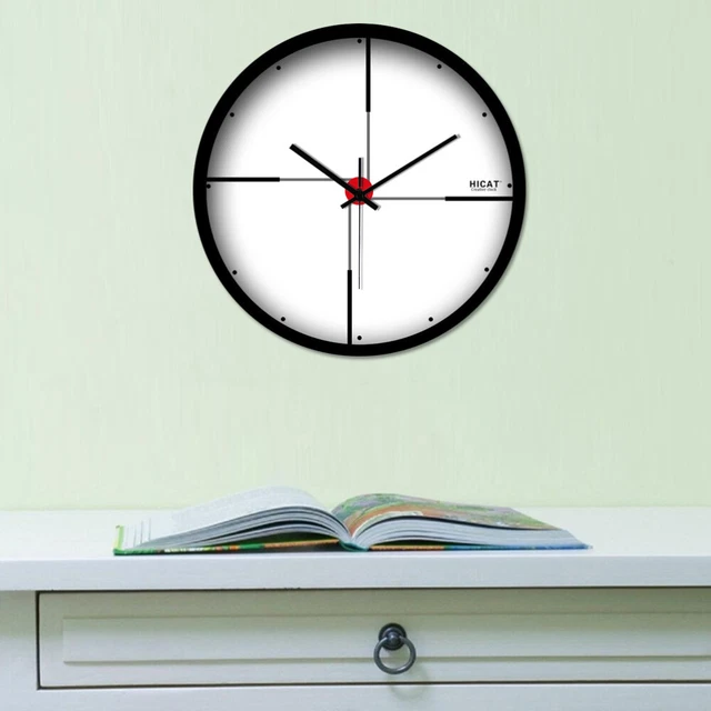 Horloge murale créative grande horloge murale muette horloge de salon moderne 7