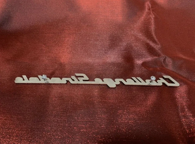 NOS NIB NLA Genuine Ferrari 360 Challenge Stradale Rear Grille Emblem 3
