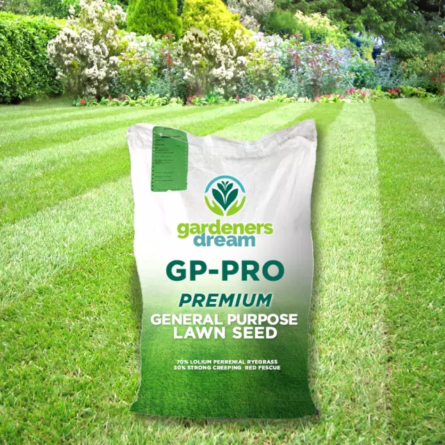5Kg Gardeners Dream General Purpose Premium Quality Garden Lawn Grass Seed