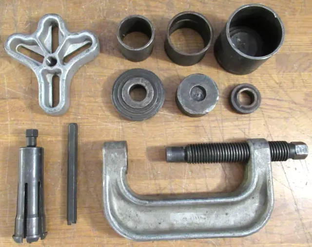 Lot of OTC Tools - Ball Joint Service Set, Extension Housing Bushing Remover