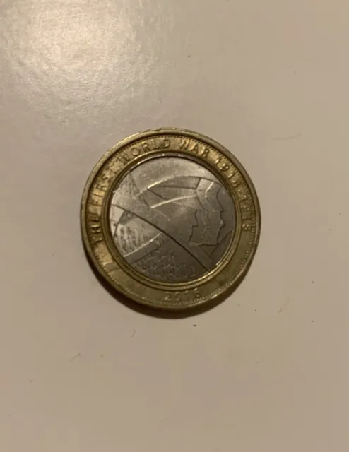 First World War 2016 Two Pound Coin