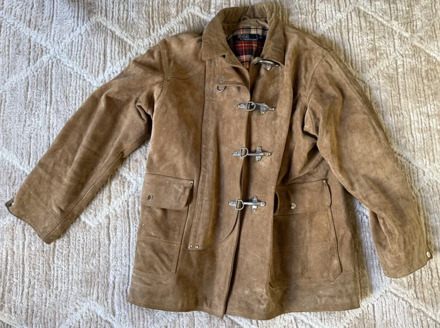 Polo Ralph Lauren Women’s Vintage Grommet Toggle Lobster Denim Fireman Jacket - www.deepakc.com