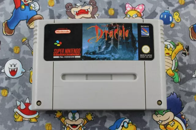 Super Nintendo Snes Bram Stoker's Dracula Solo Cartucho Pal España