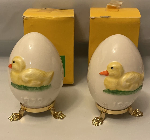 2 Goebel Annual  Easter Egg - Vintage Collectible 2nd Edition 1979