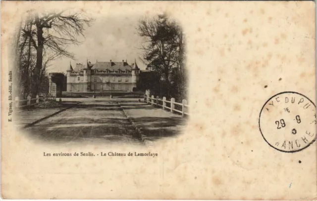 CPA Les Env. de SENLIS - Le Chateau de LAMORLAYE (130571)