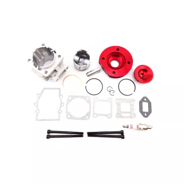 Red 47cc 49cc 44mm Big Bore Kit Cylinder Piston Mini Moto Dirt ATV Pocket Bike