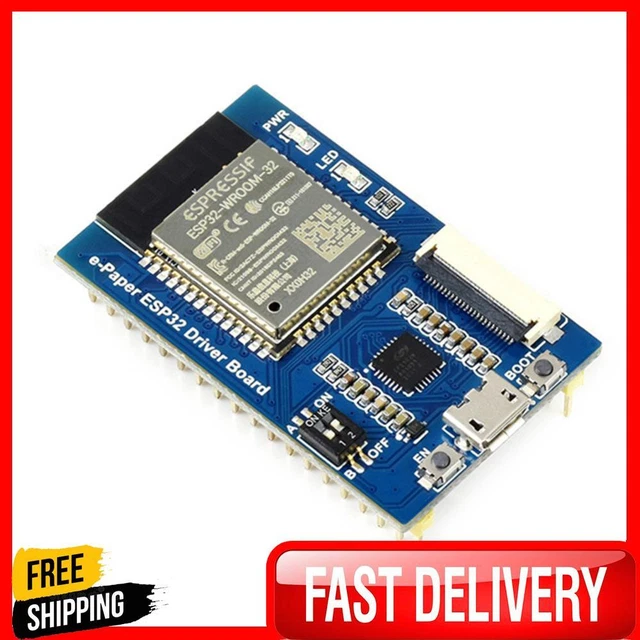 ESP32 WIRELESS POWERED Epaper Modul WiFi E Ink Controller Board SPI für ...