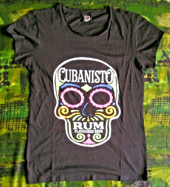 Cubanisto Rum Flavoured Beer Promotional Tee Shirt Size Medium New Old Stock