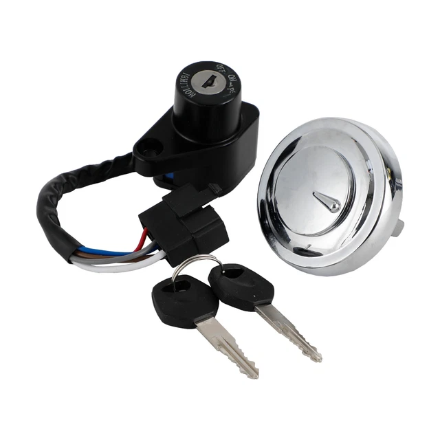 IGNITION SWITCH & Fuel Gas Cap for Kawasaki Vulcan VN900 Custom Classic