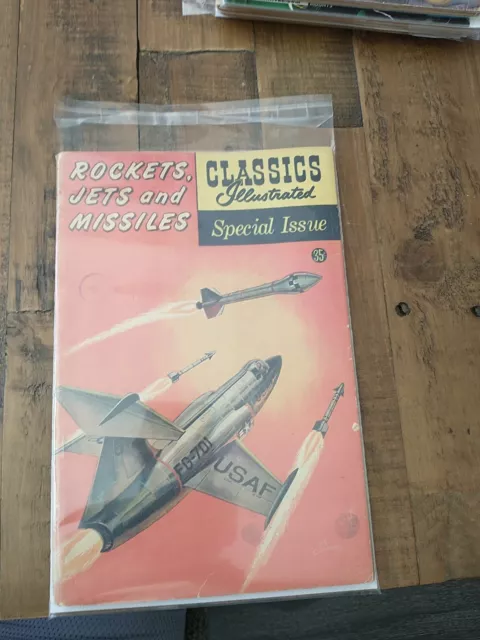 Rockets Jets And Missiles Classics Illustrated Special Issue!