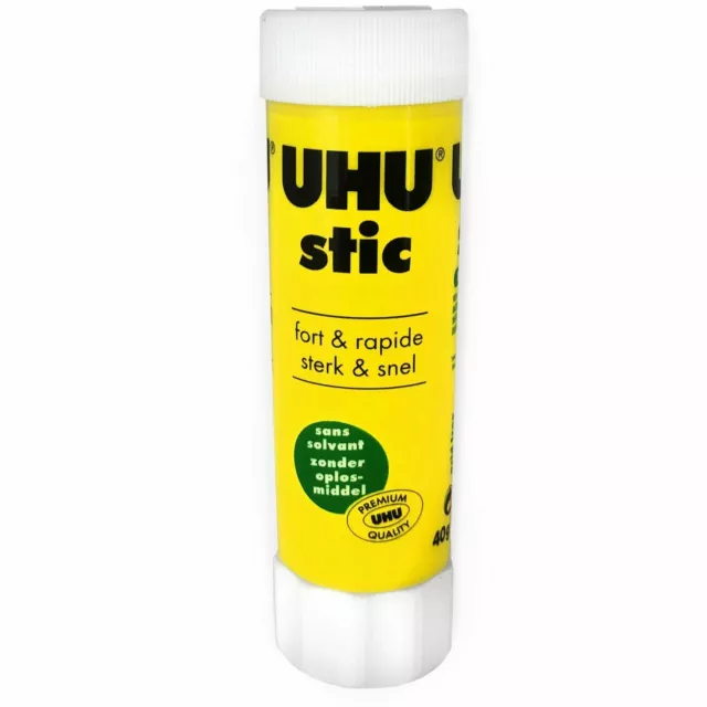 UHU Stic Glue Stick - 40g - Solvent Free - Various Pack Sizes