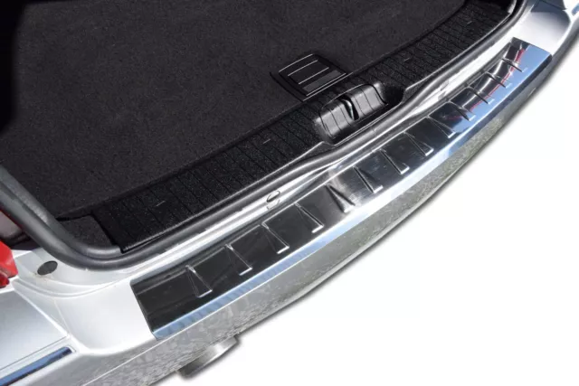 To Fit Mercedes A Class W169 2004-12 Rear Bumper Sill Protector Stainless Steel