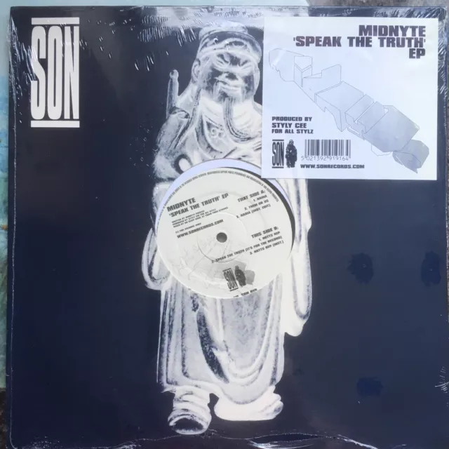 MIDNYTE Speak The Truth 12” 6 Track EP 2002 NEW & SEALED SON 019