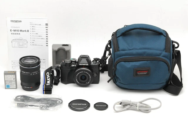 CASI COMO NUEVO] OLYMPUS OM-D E-M10 Mark III Negro 14-42mm 40