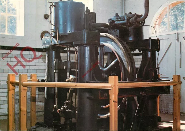 Postcard- Hereford, Herefordshire Waterworks Museum, Broomy Hill, Pumping Engine