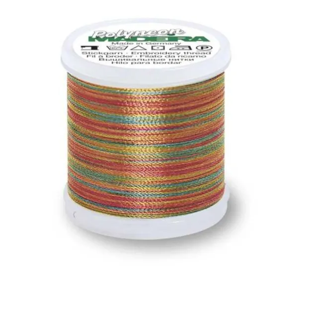 € 0,02 / M) Madeira Polyneon Multicolor Fuerza 40 Hilos 200 M