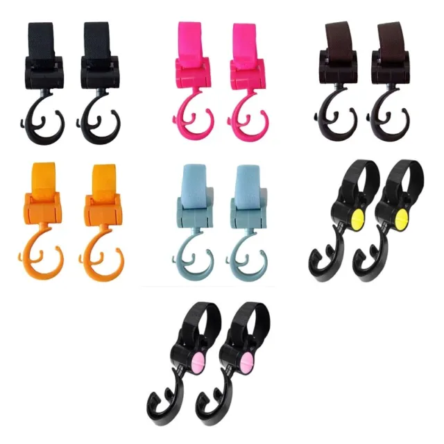Baby Stroller Hook 2 Pcs Multipurpose Accessories Shopping Pram Hook Props