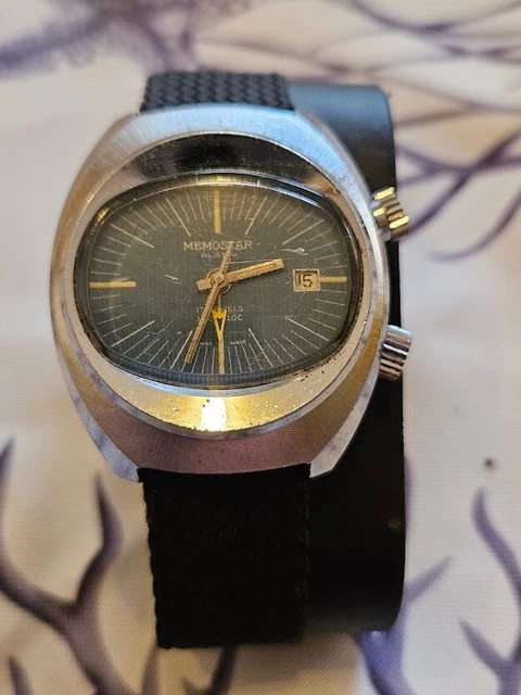 Orologio Memostar Svegliarino Vintage Swiss Made Funzionante