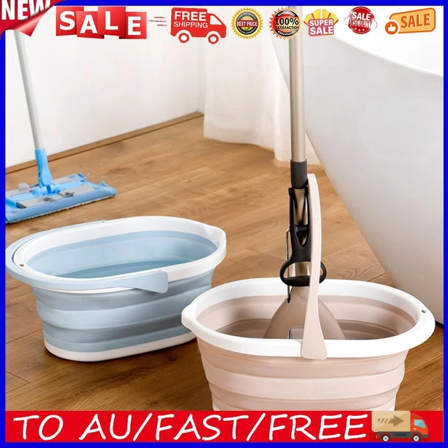 Folding Water Tub Collapsible Bucket Foldable for Outdoor Garden Camping Fishing