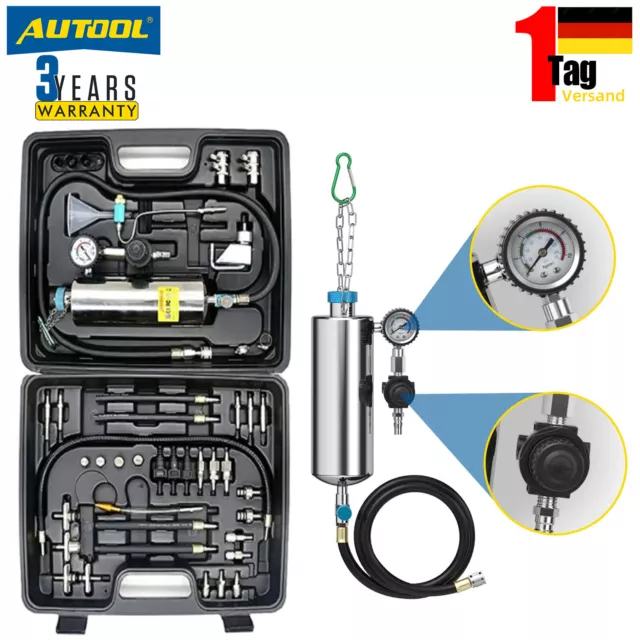 AUTO INJEKTOR REINIGER Tester 4 Zylinder Fuel System Prüfer Benzin  KFZ/Motorrad EUR 349,00 - PicClick DE
