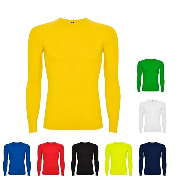 Maglia Maglietta Termica Aderente Bambino Kid Allenamento Calcio Sci Running Pro