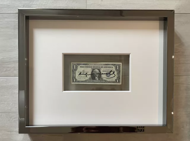 Andy Warhol Signed One Dollar