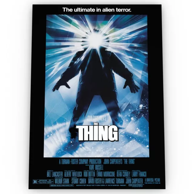 The Thing Movie Poster Satin High Quality Archival Stunning A1 A2 A3