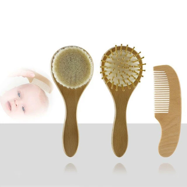 3 pièces brosse à cheveux peigne coussin d'air peigne lisse pour cheveux