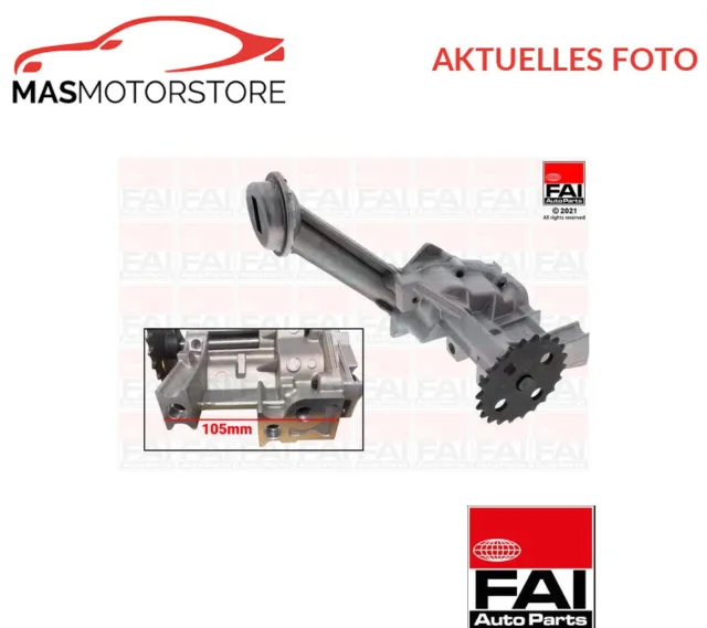 Ölpumpe Fai Autoparts Op350 P Neu Oe Qualität