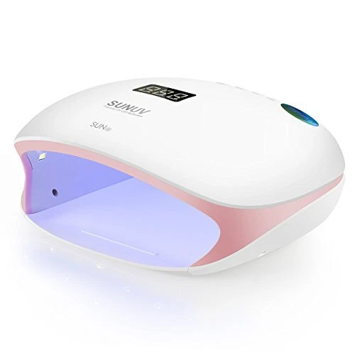 SUNUV Sèche-ongles Lampe UV LED Ongle Professionnel 48W Portable Séchoirs à Ongl