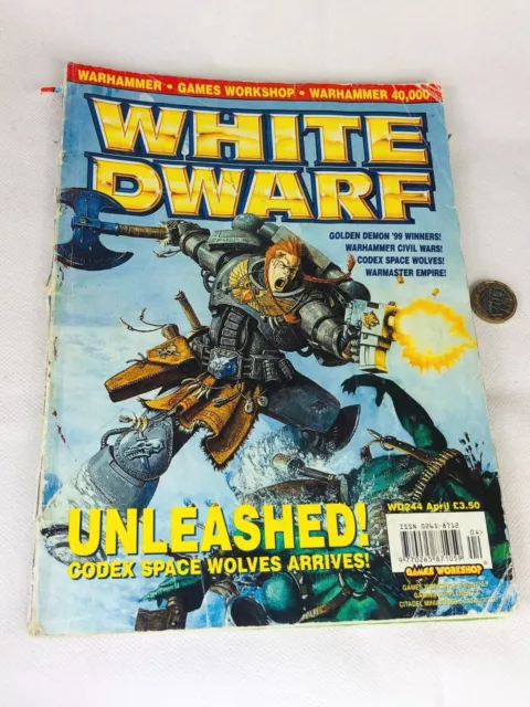 WHITE DWARF ISSUE 244 Magazine Games Workshop Warhammer 40K LOTR