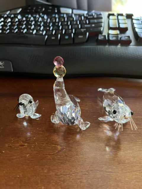 Swarovski Crystal - Three seals